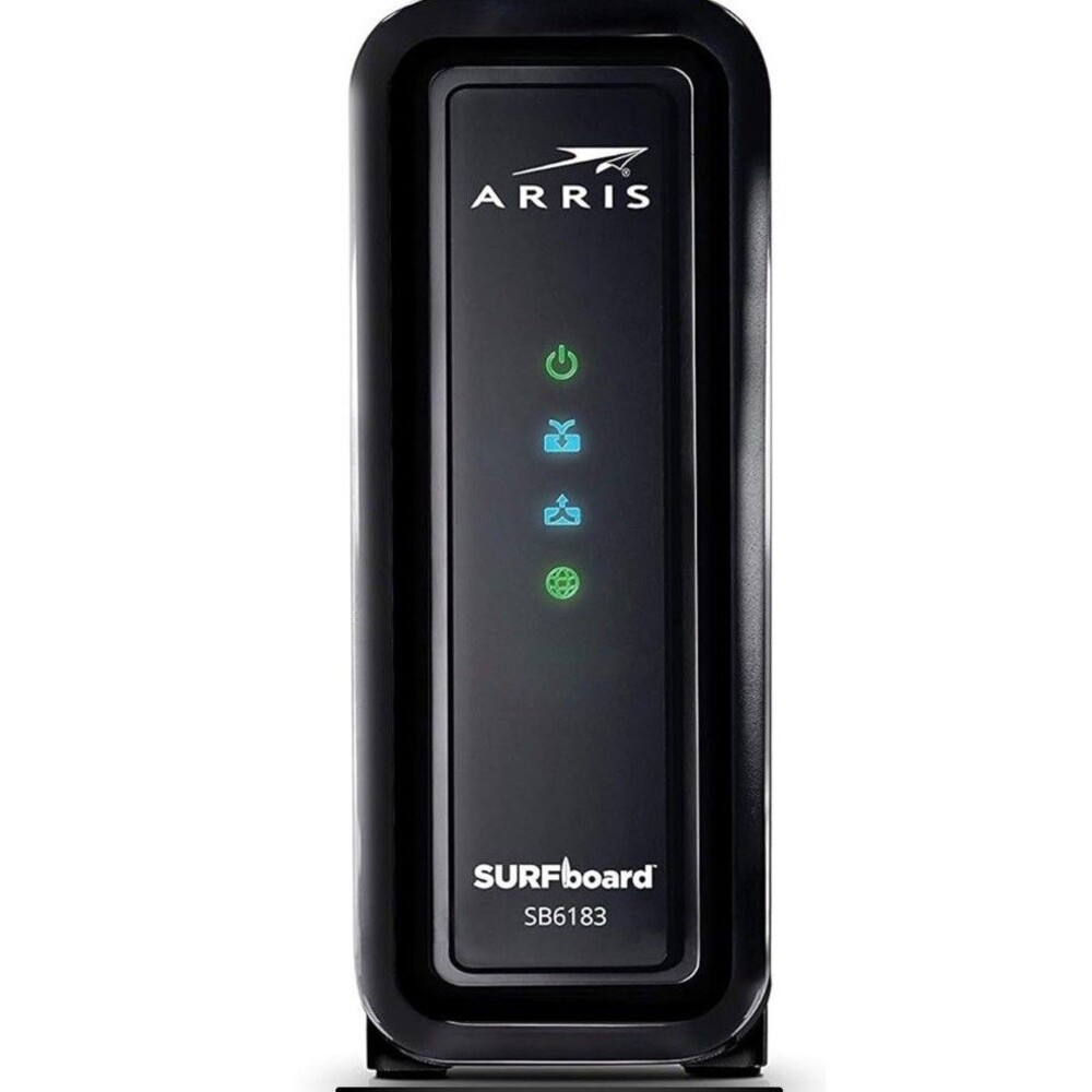 ARRIS SB6183 Surfboard 16x4 DOCSIS 3.0 Cable Modem - Black